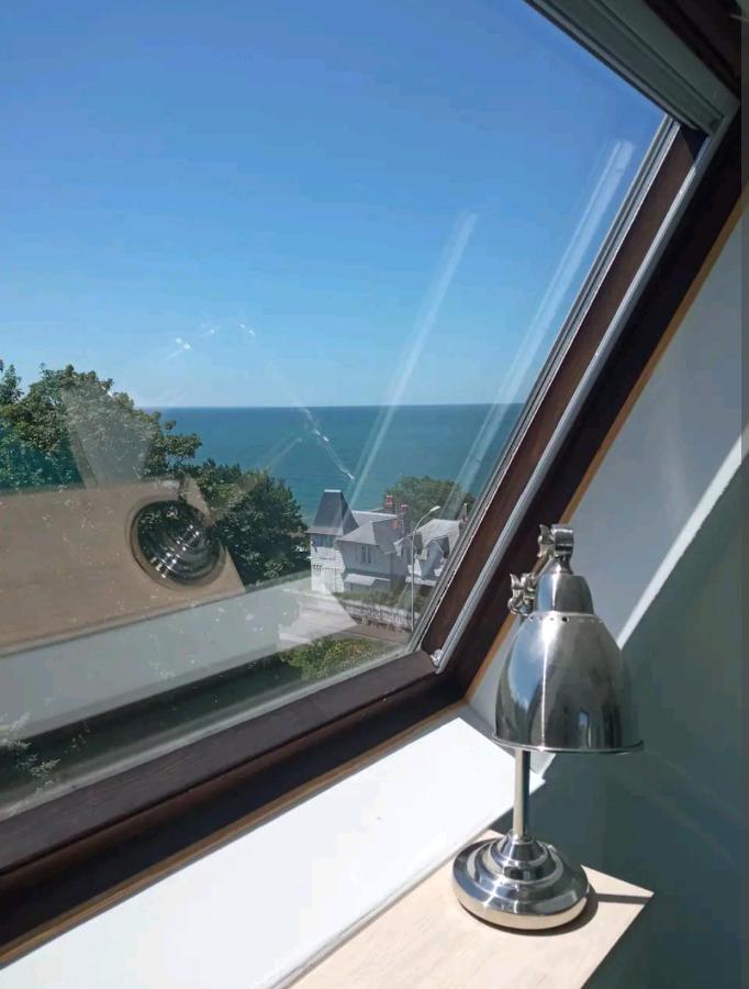 Appartement 45M2 - Proche Deauville - Vue Mer Bénerville-sur-Mer Dış mekan fotoğraf